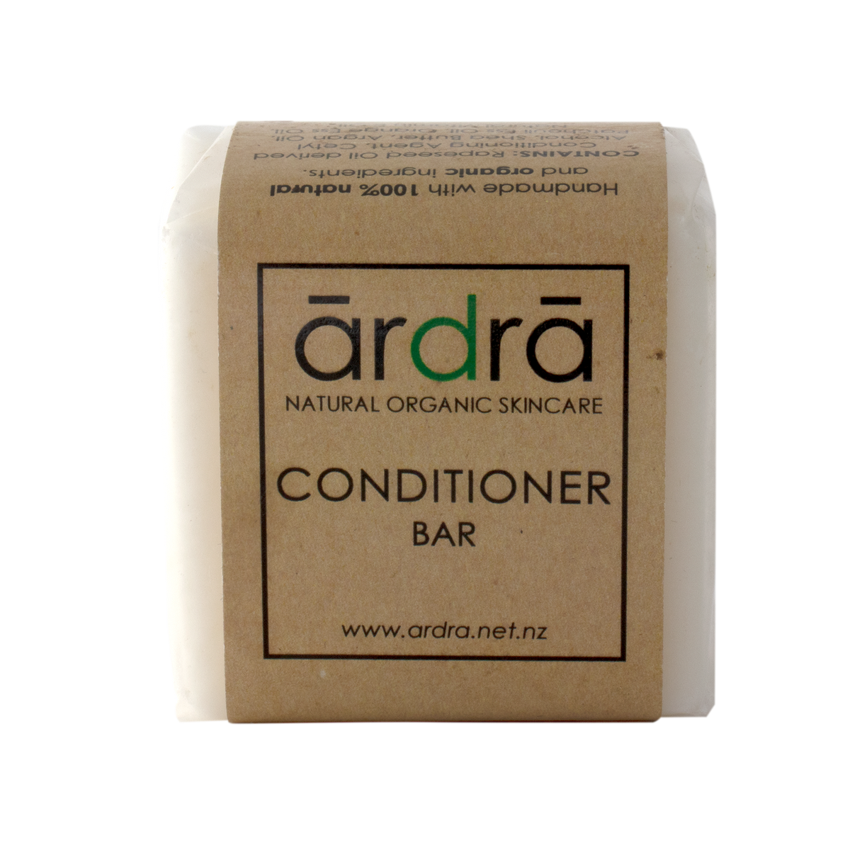 Buy Best Hair Conditioner Bar 100g Online in NZ Ardra Natural Organic