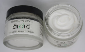Natural organic skin cream