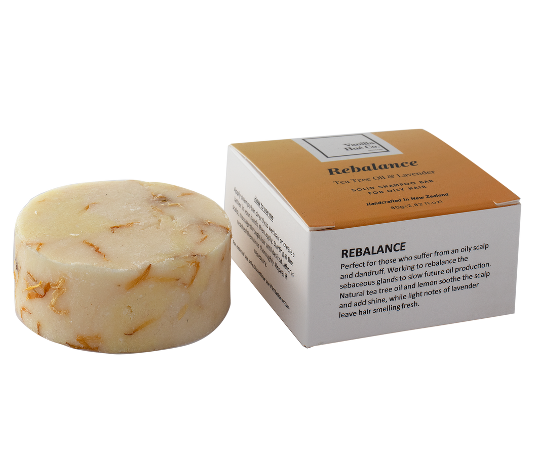 Vanilla Hue Rebalance Shampoo Bar - 80g